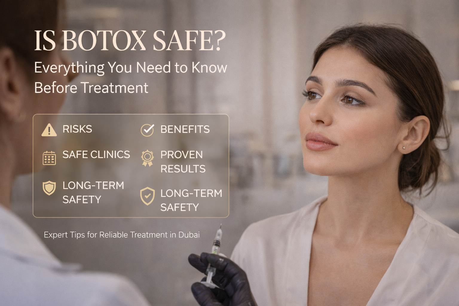Botox consultation and safety assessment in Dubai clinic