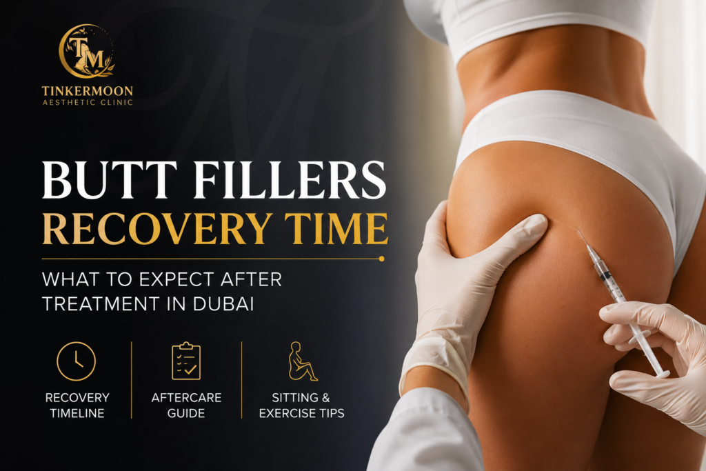 Butt Fillers Recovery Time in Dubai: What to Expect After Treatment
