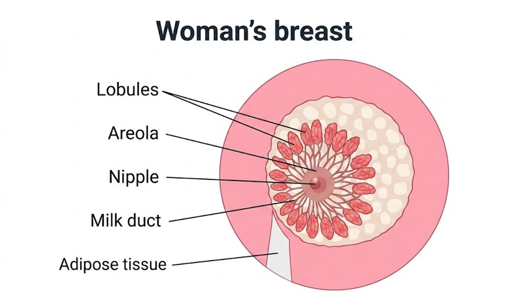 Types of Tissue Make Up the Breast