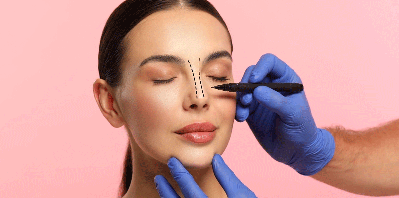 فوائد تجميل الأنف