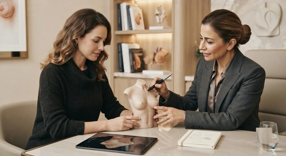 breast reduction technique