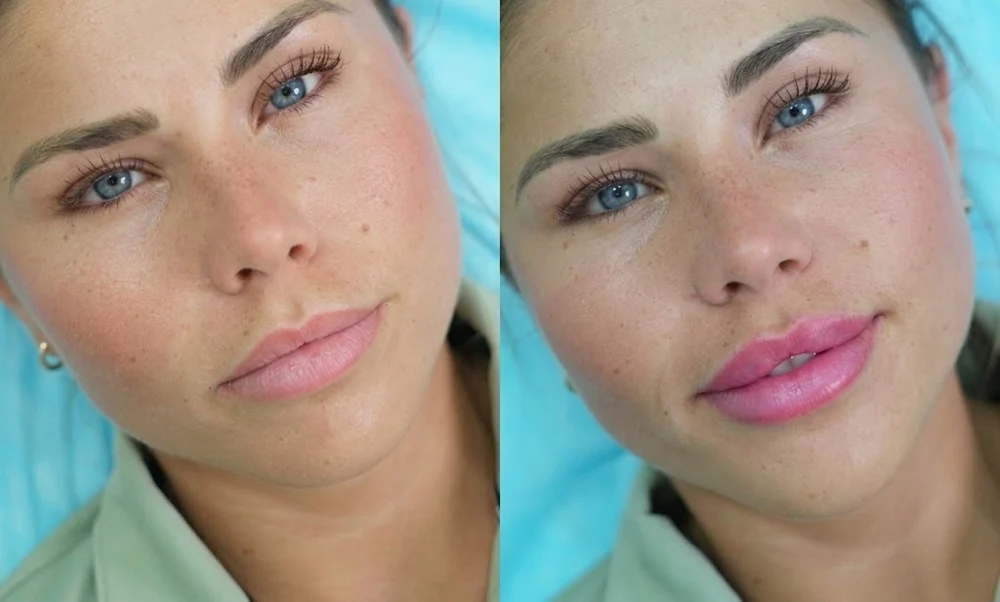 Dermal fillers work by placing a filler material