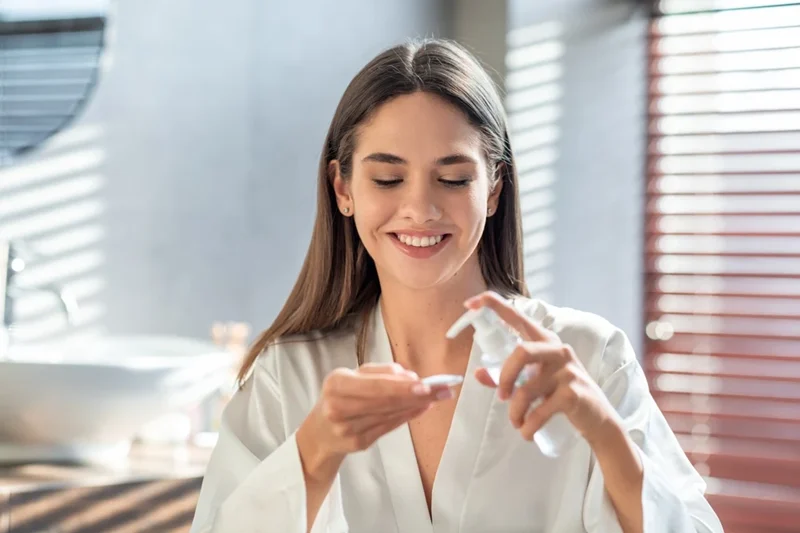 Personalized skincare routine for healthy skin