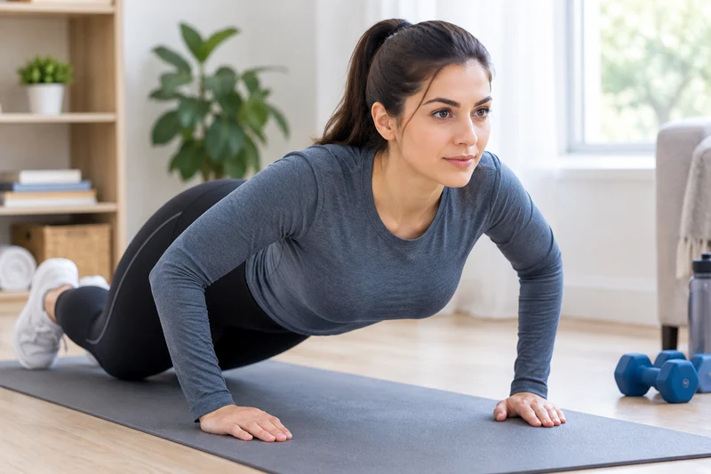 Natural breast enhancement through exercise