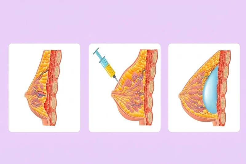 Breast fillers vs. breast surgery