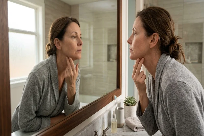 Timeline for improving loose face skin firmness