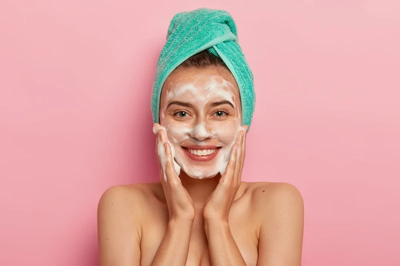 Gentle Facial Cleansing After HydraFacial
